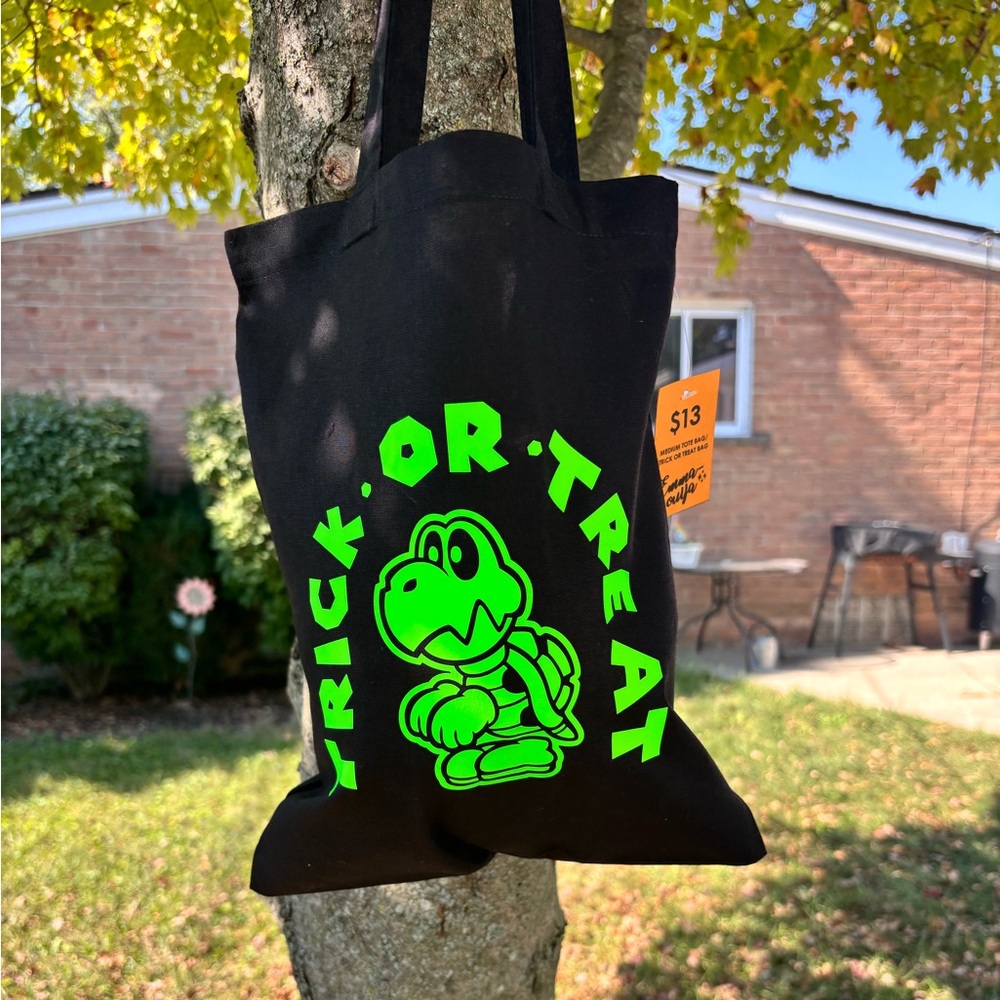 Medium Size Dry Bones Trick or Treat Bag